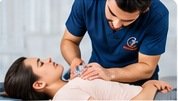 Spine manipulation physiotherapy technique